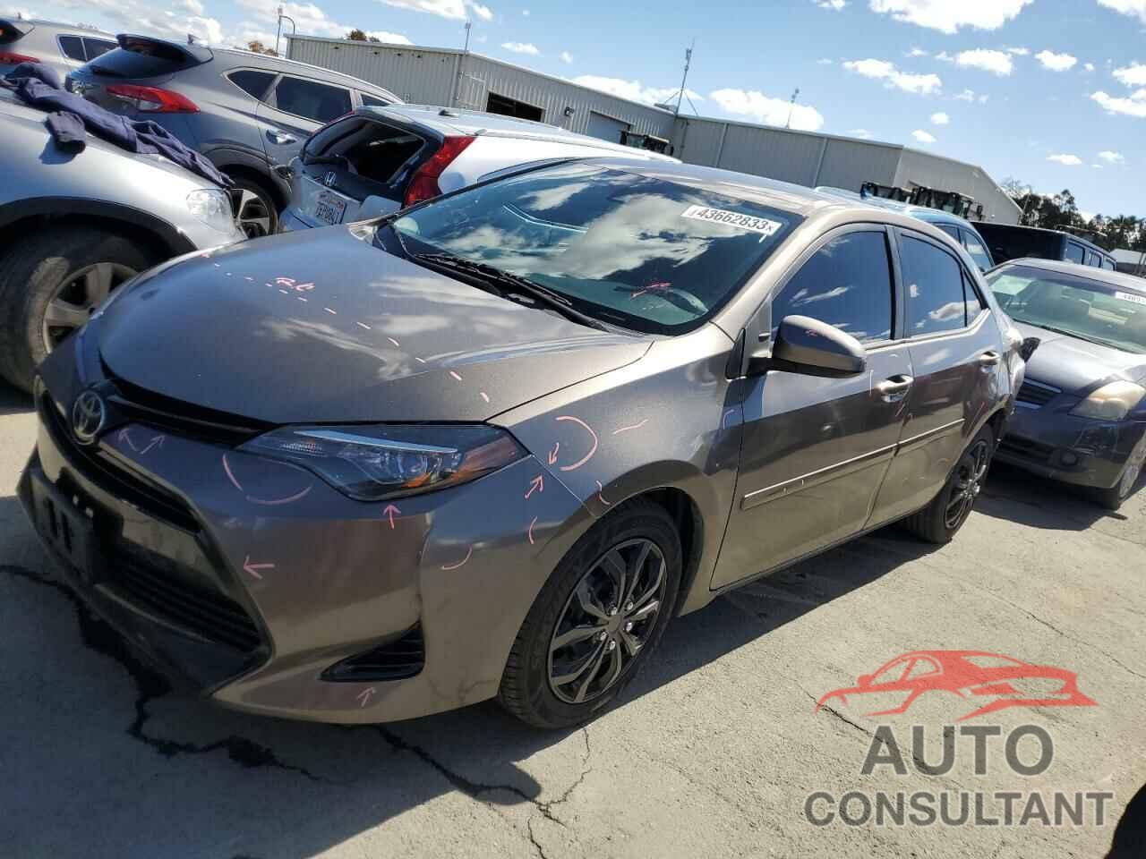 TOYOTA COROLLA 2017 - 2T1BURHE3HC950484