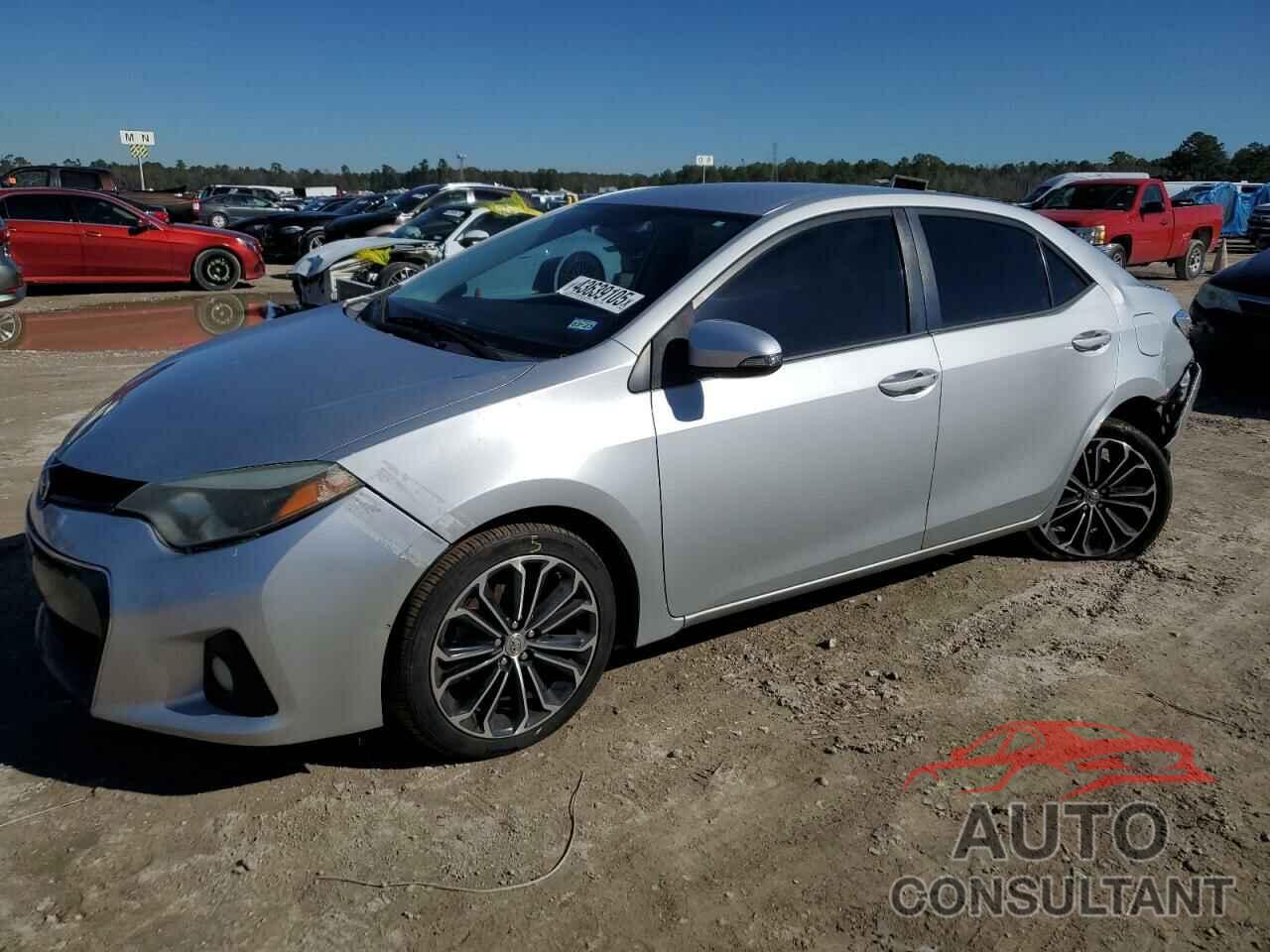 TOYOTA COROLLA 2014 - 5YFBURHE5EP112291