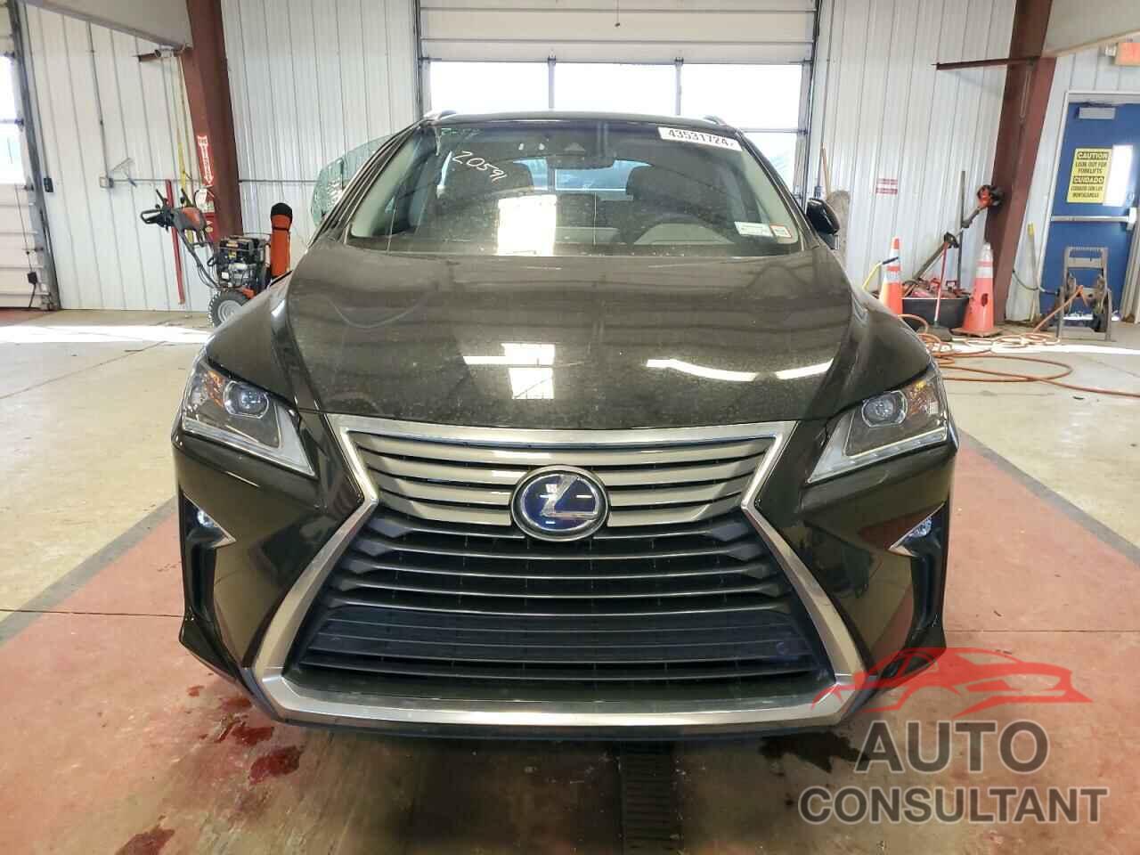 LEXUS RX450 2019 - 2T2BGMCAXKC033706