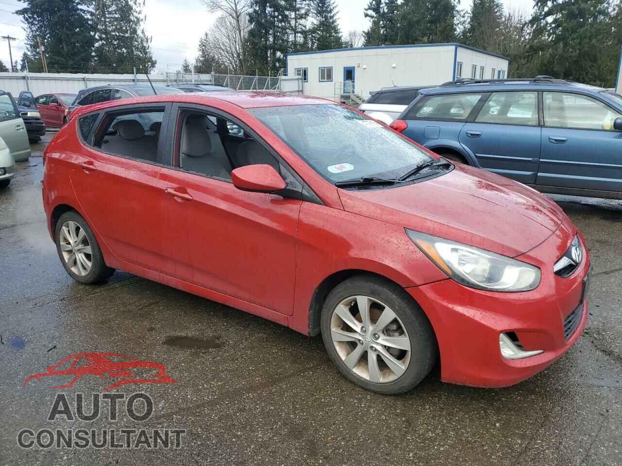 HYUNDAI ACCENT 2012 - KMHCU5AE7CU025320