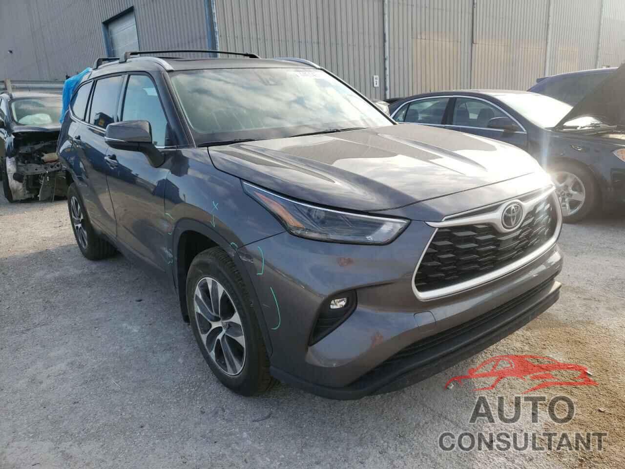 TOYOTA HIGHLANDER 2022 - 5TDGZRBH6NS187812