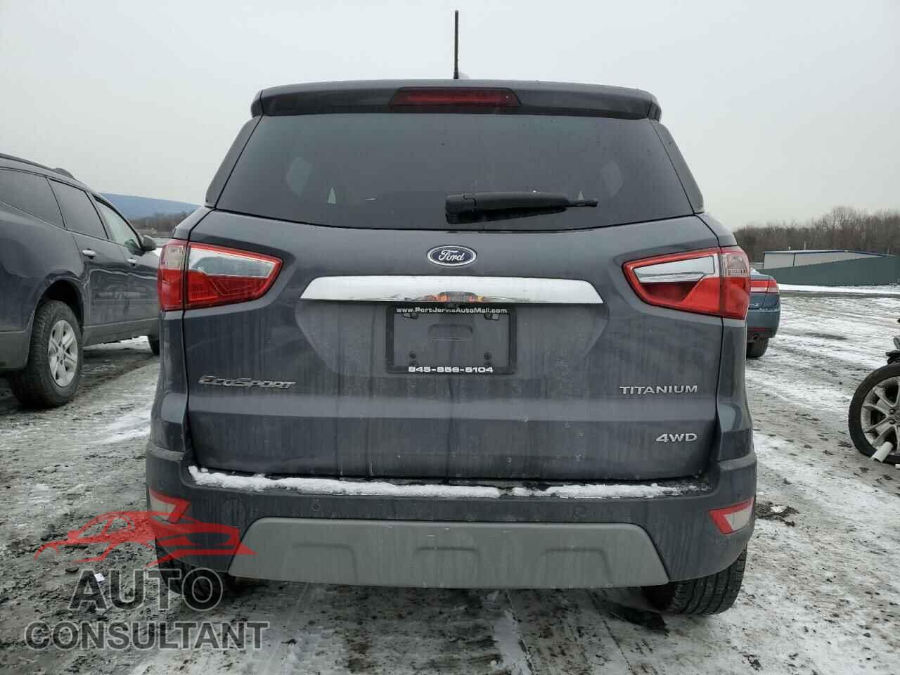 FORD ECOSPORT 2019 - MAJ6S3KL9KC294017