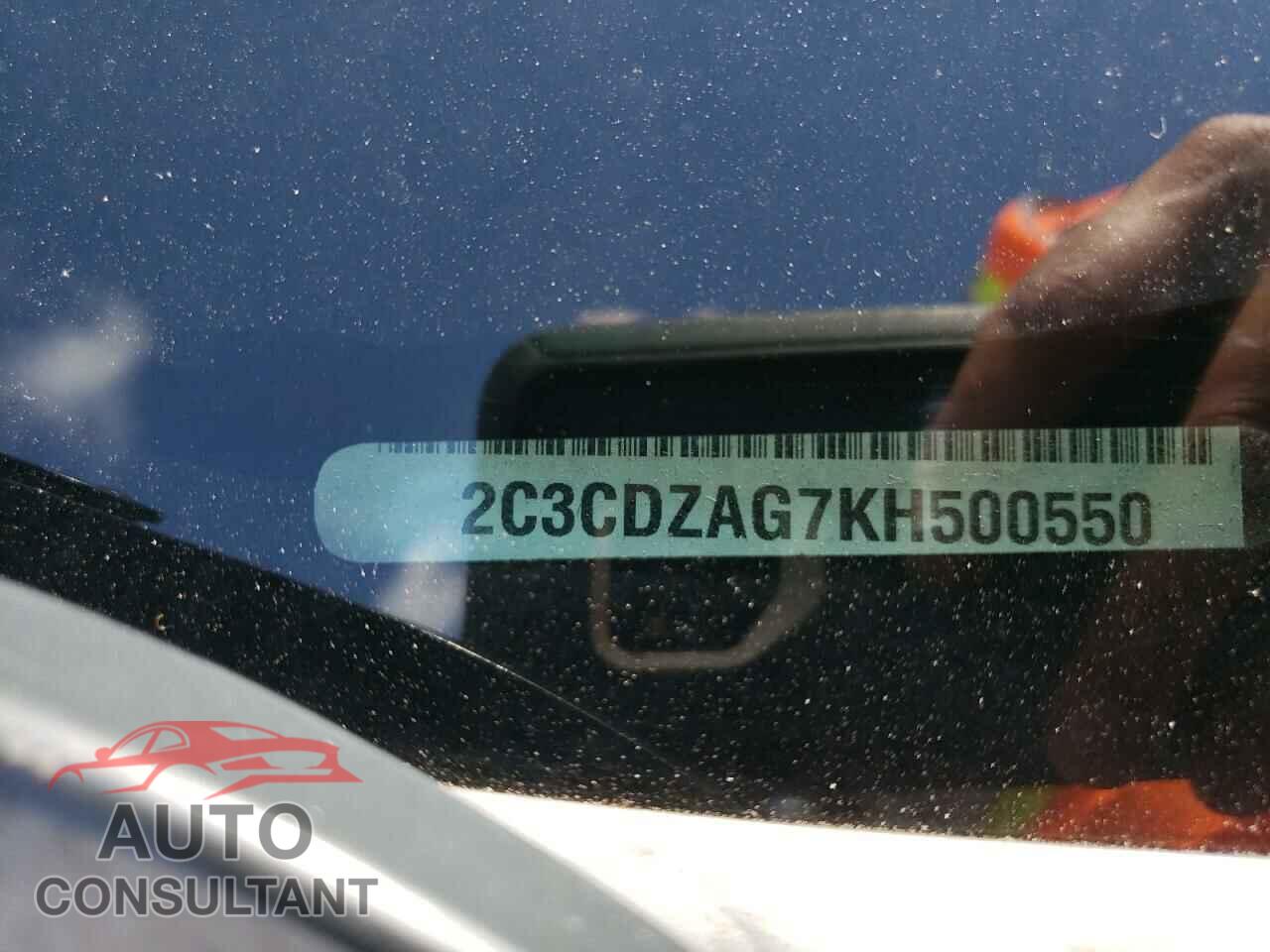 DODGE CHALLENGER 2019 - 2C3CDZAG7KH500550