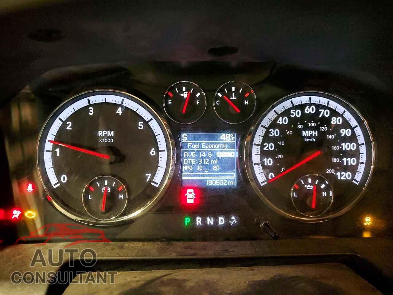 DODGE RAM 1500 2012 - 1C6RD7LTXCS252011