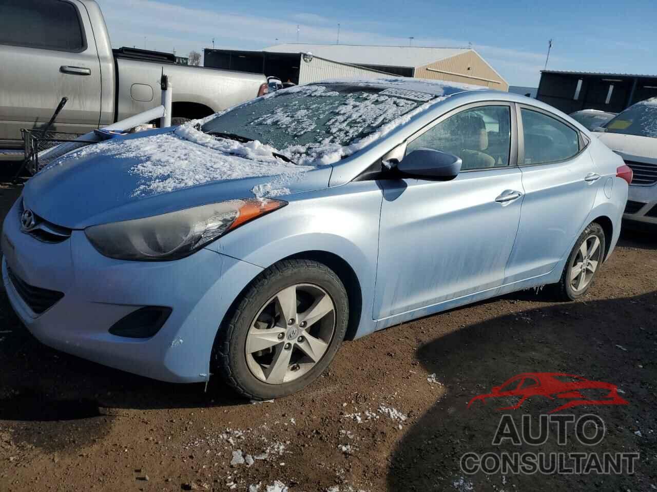 HYUNDAI ELANTRA 2013 - KMHDH4AE4DU725350