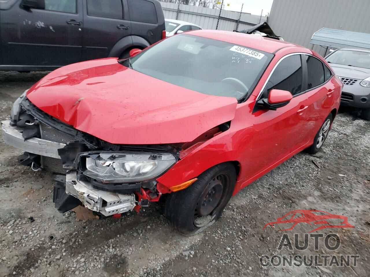 HONDA CIVIC 2016 - 2HGFC2F52GH550159