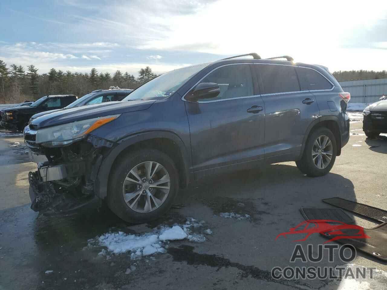TOYOTA HIGHLANDER 2015 - 5TDBKRFH3FS142112