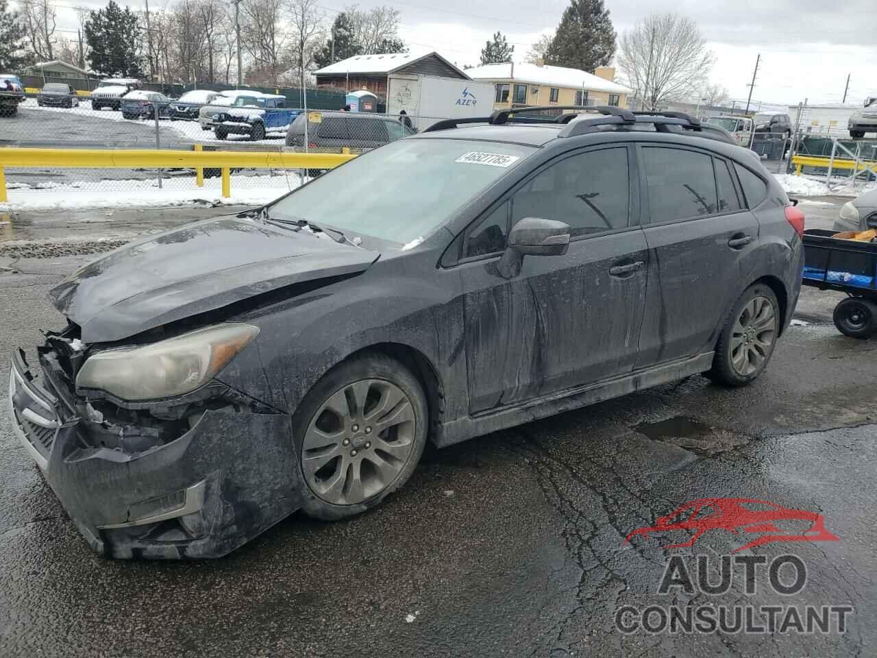 SUBARU IMPREZA 2016 - JF1GPAP6XG8207930