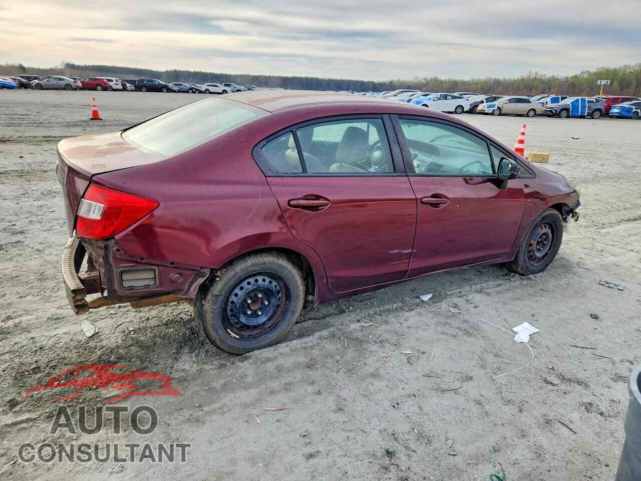 HONDA CIVIC 2012 - 2HGFB2F57CH598320