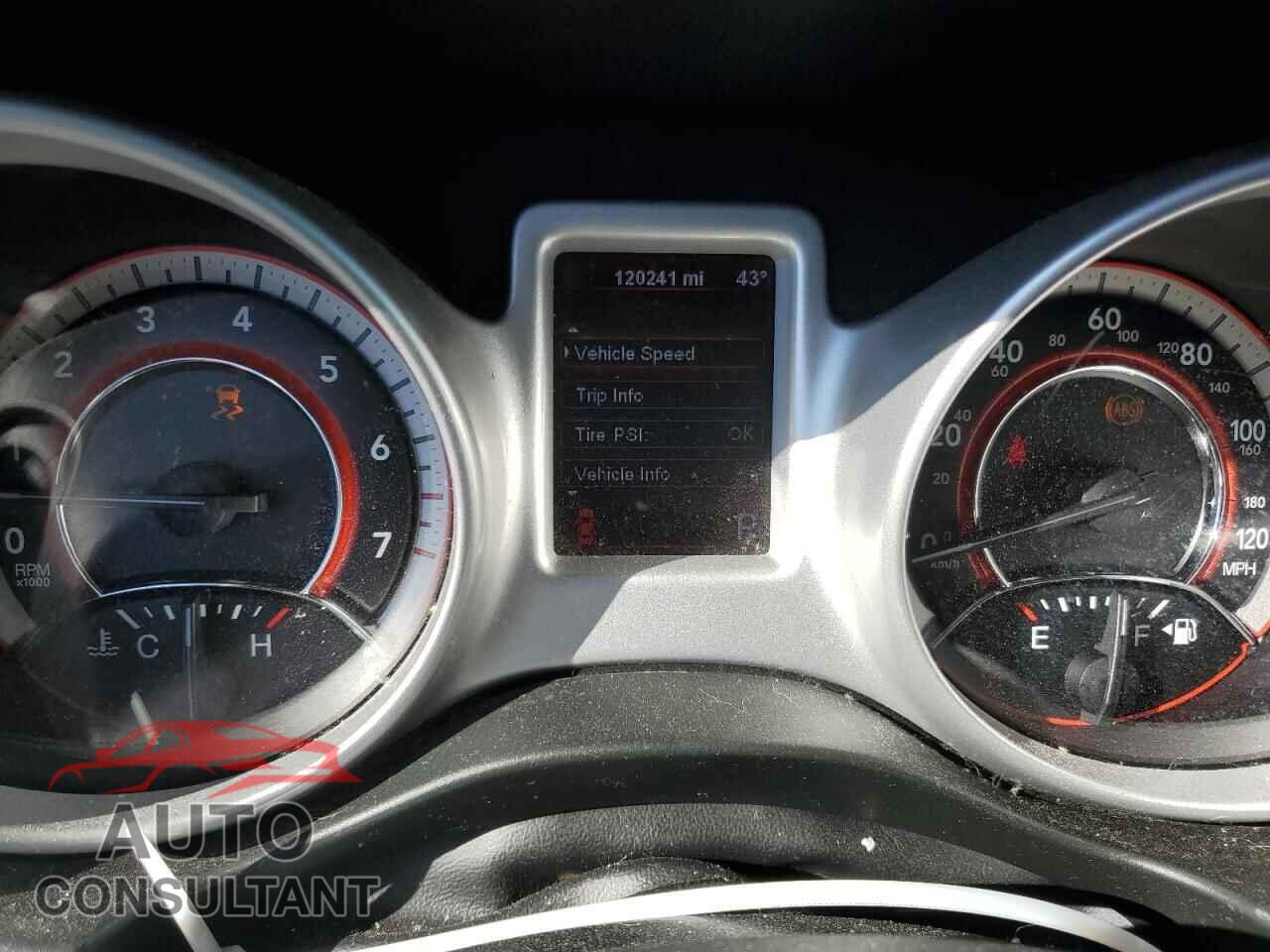 DODGE JOURNEY 2012 - 3C4PDCBGXCT187348