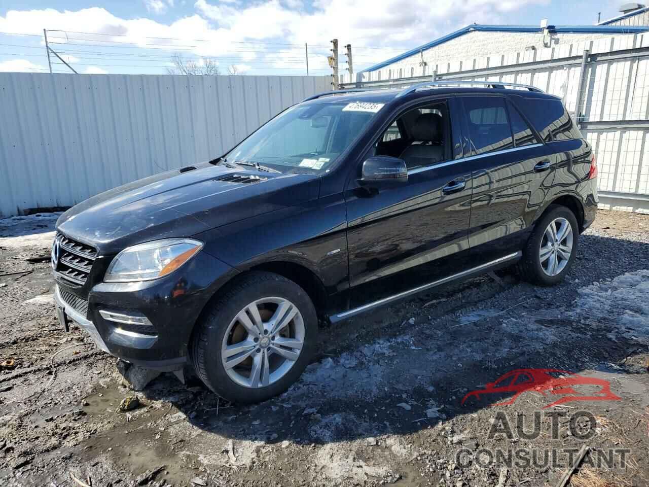 MERCEDES-BENZ M-CLASS 2012 - 4JGDA2EB0CA037161