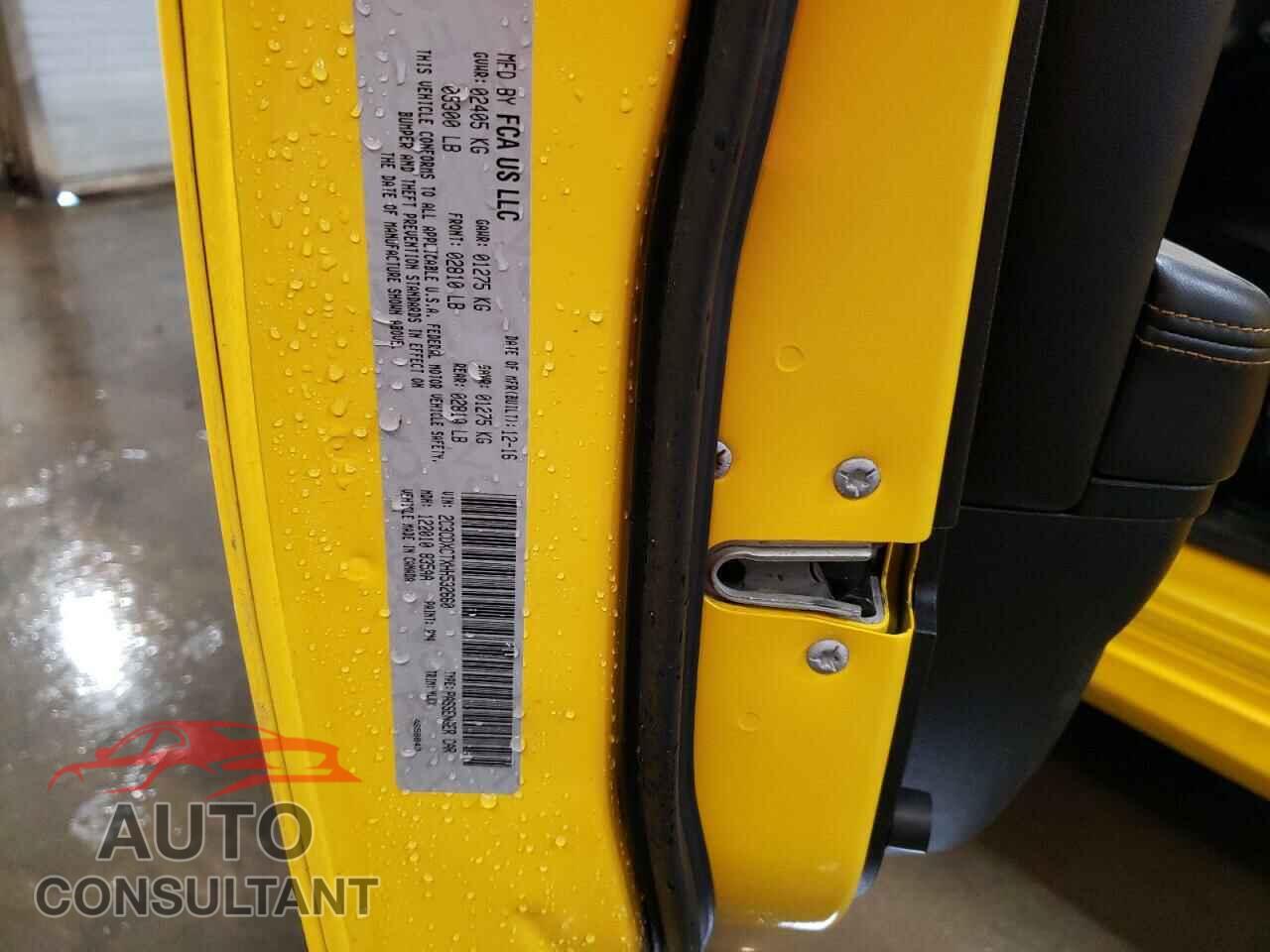 DODGE CHARGER 2017 - 2C3CDXCTXHH532660