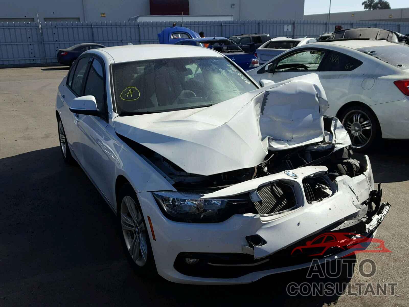 BMW 3 SERIES 2016 - WBA8E9C55GK645531