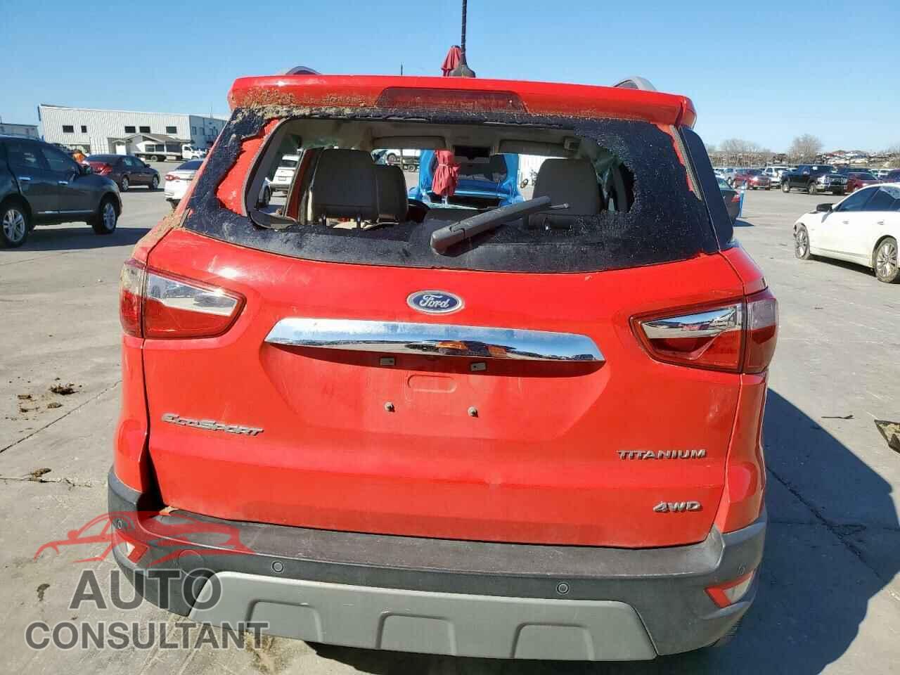 FORD ECOSPORT 2020 - MAJ6S3KL1LC360500