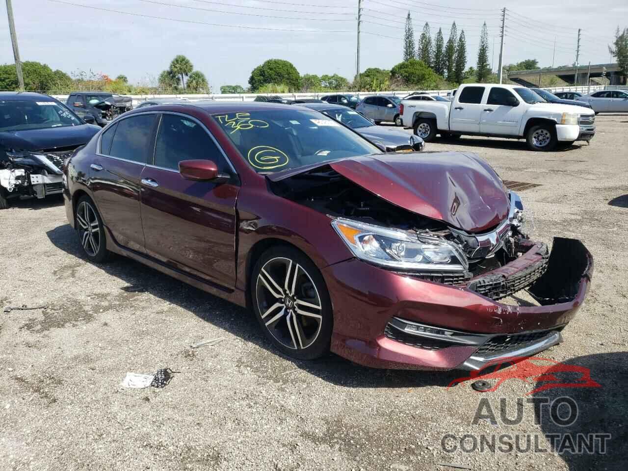 HONDA ACCORD 2016 - 1HGCR2F56GA148158