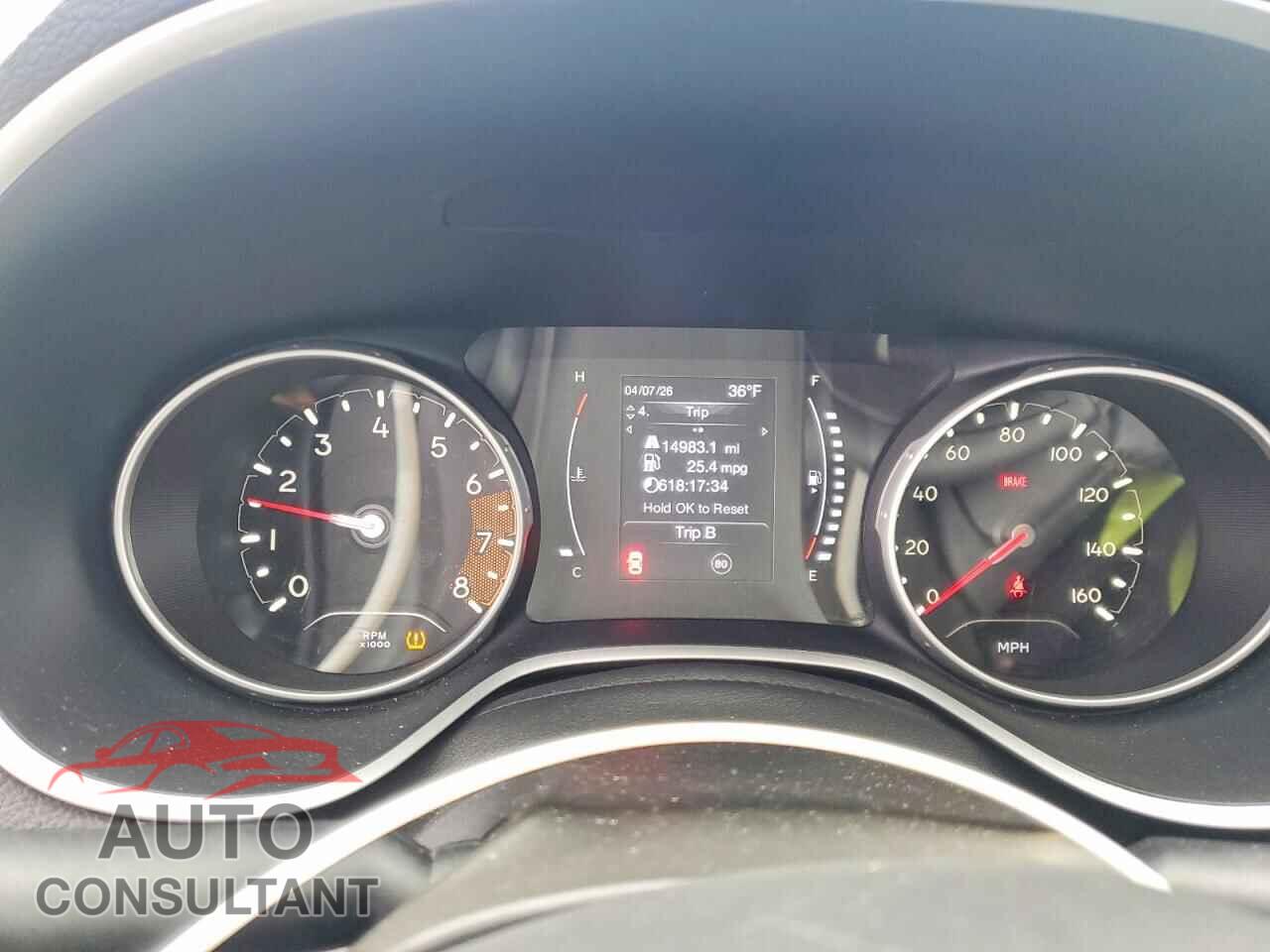 JEEP COMPASS 2017 - 3C4NJDBB6HT660311