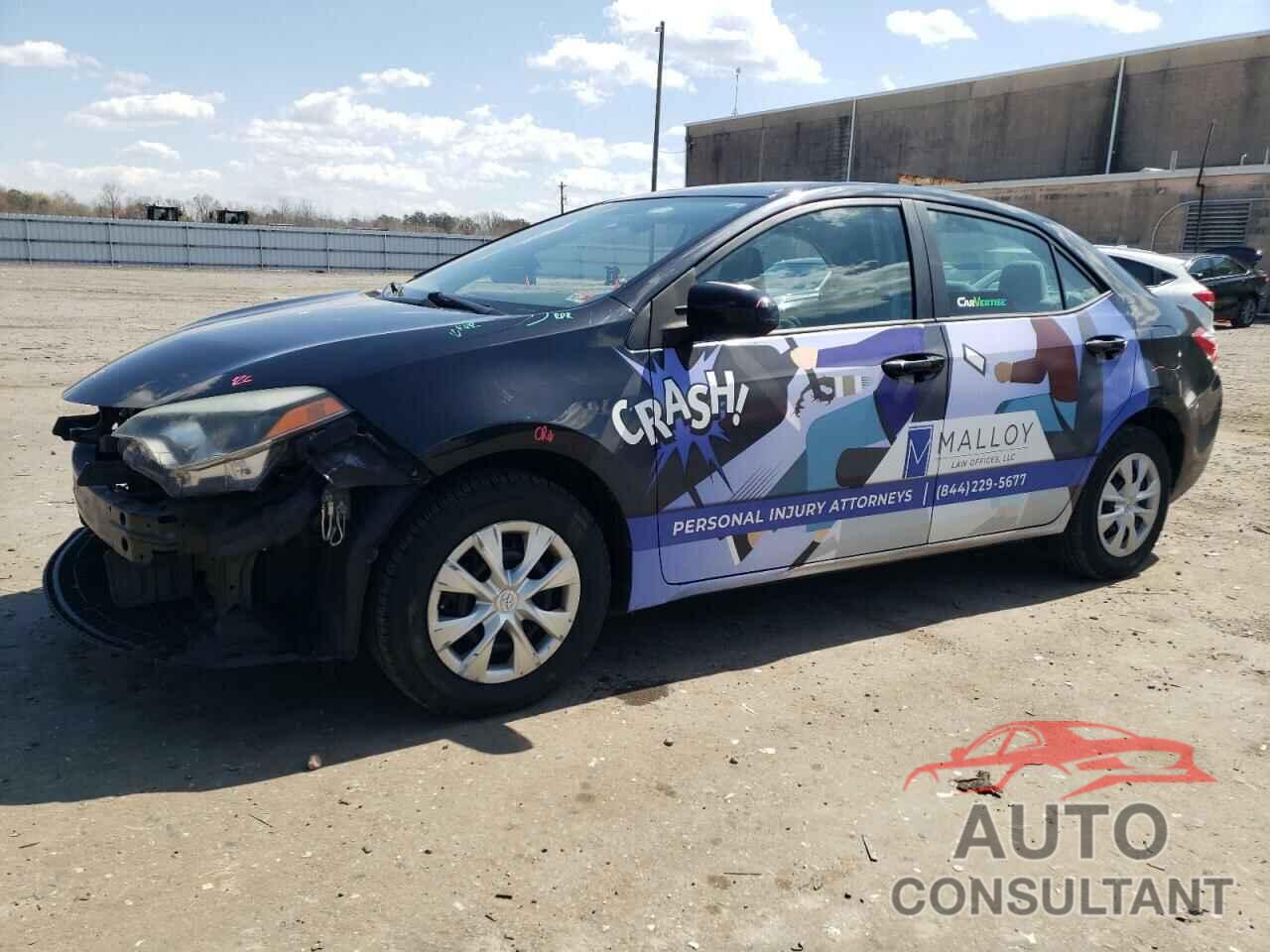TOYOTA COROLLA 2016 - 5YFBURHE5GP455556