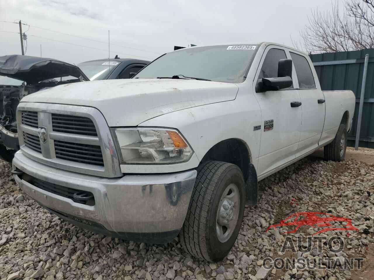 DODGE RAM 2500 2012 - 3C6TD5H22CG330251
