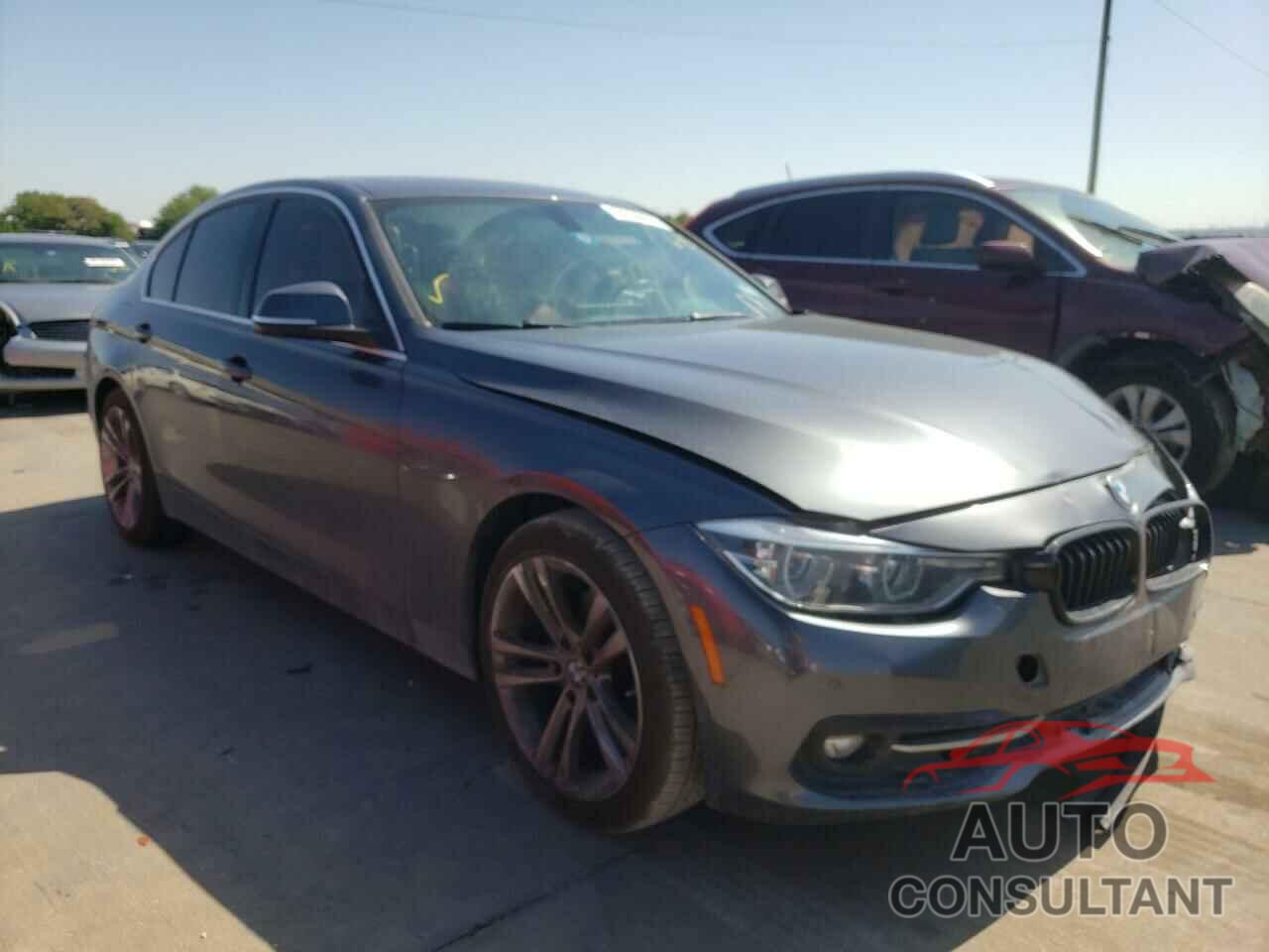 BMW 3 SERIES 2017 - WBA8B9G53HNU50773