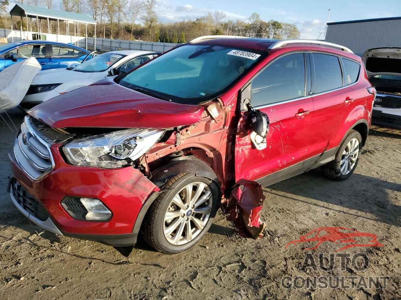 FORD ESCAPE 2017 - 1FMCU9J97HUE30529