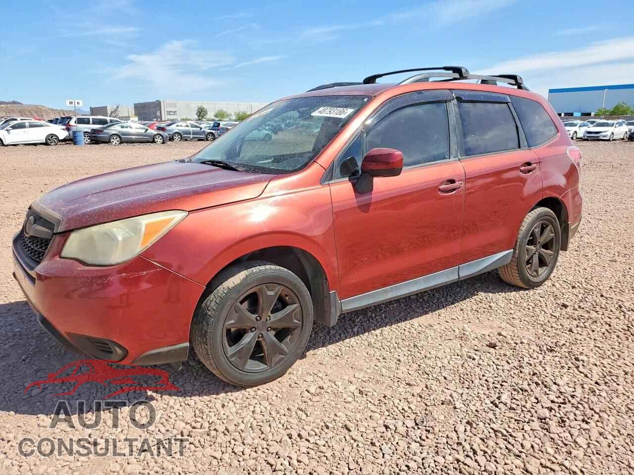 SUBARU FORESTER 2014 - JF2SJAEC0EH498824