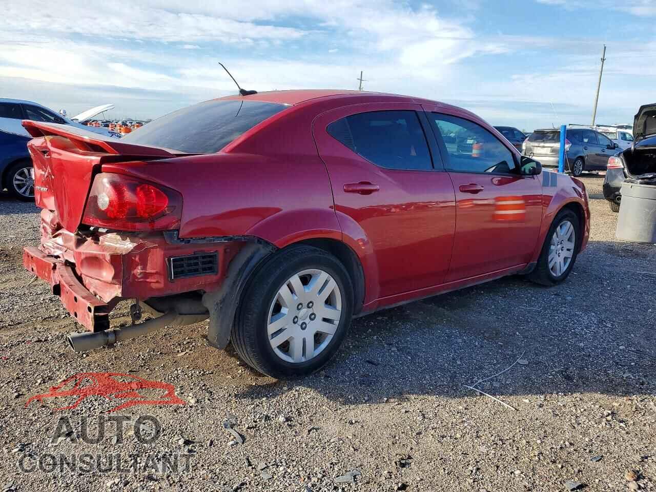 DODGE AVENGER 2012 - 1C3CDZAB3CN286783