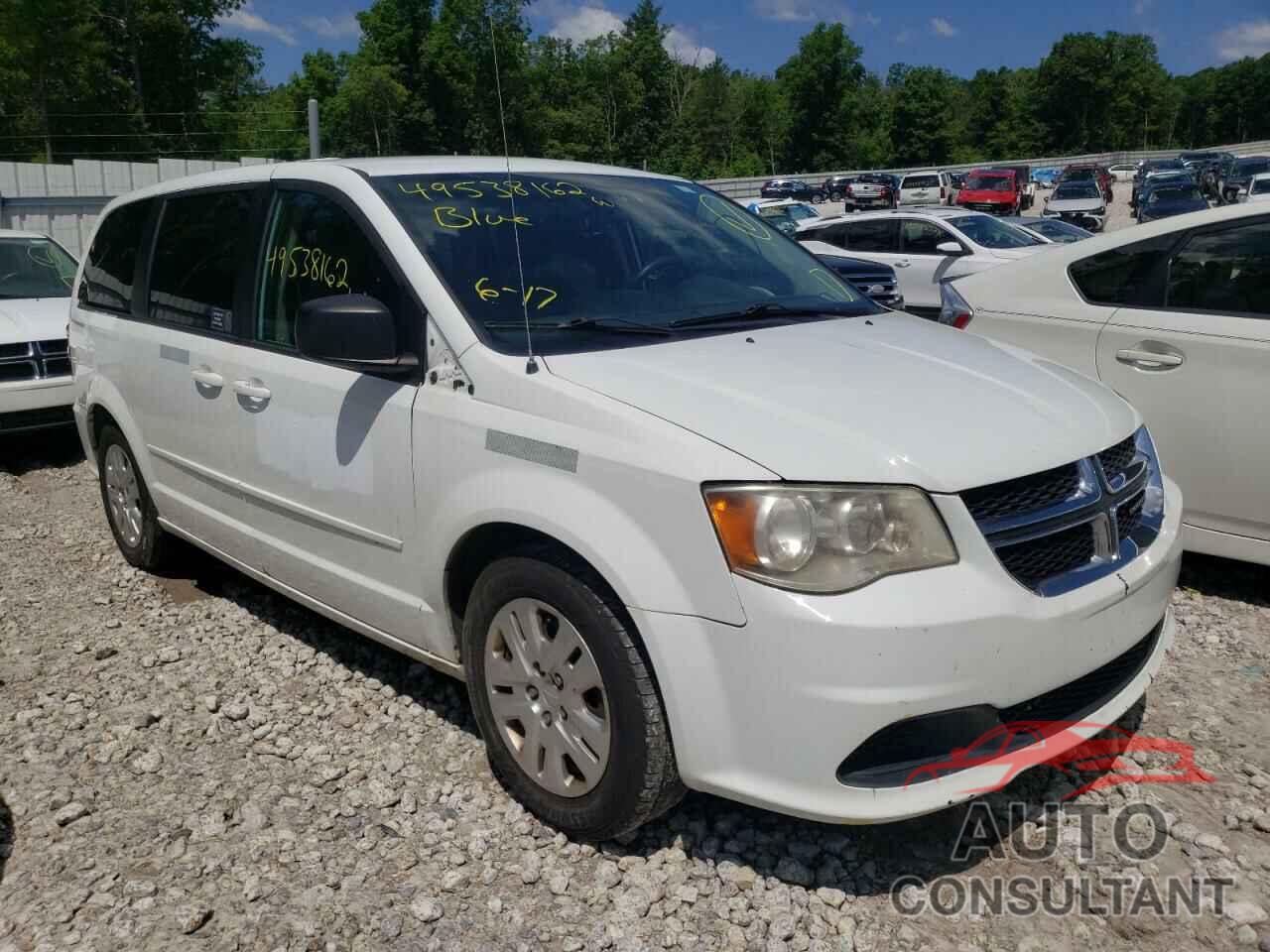 DODGE CARAVAN 2016 - 2C4RDGBG2GR262276