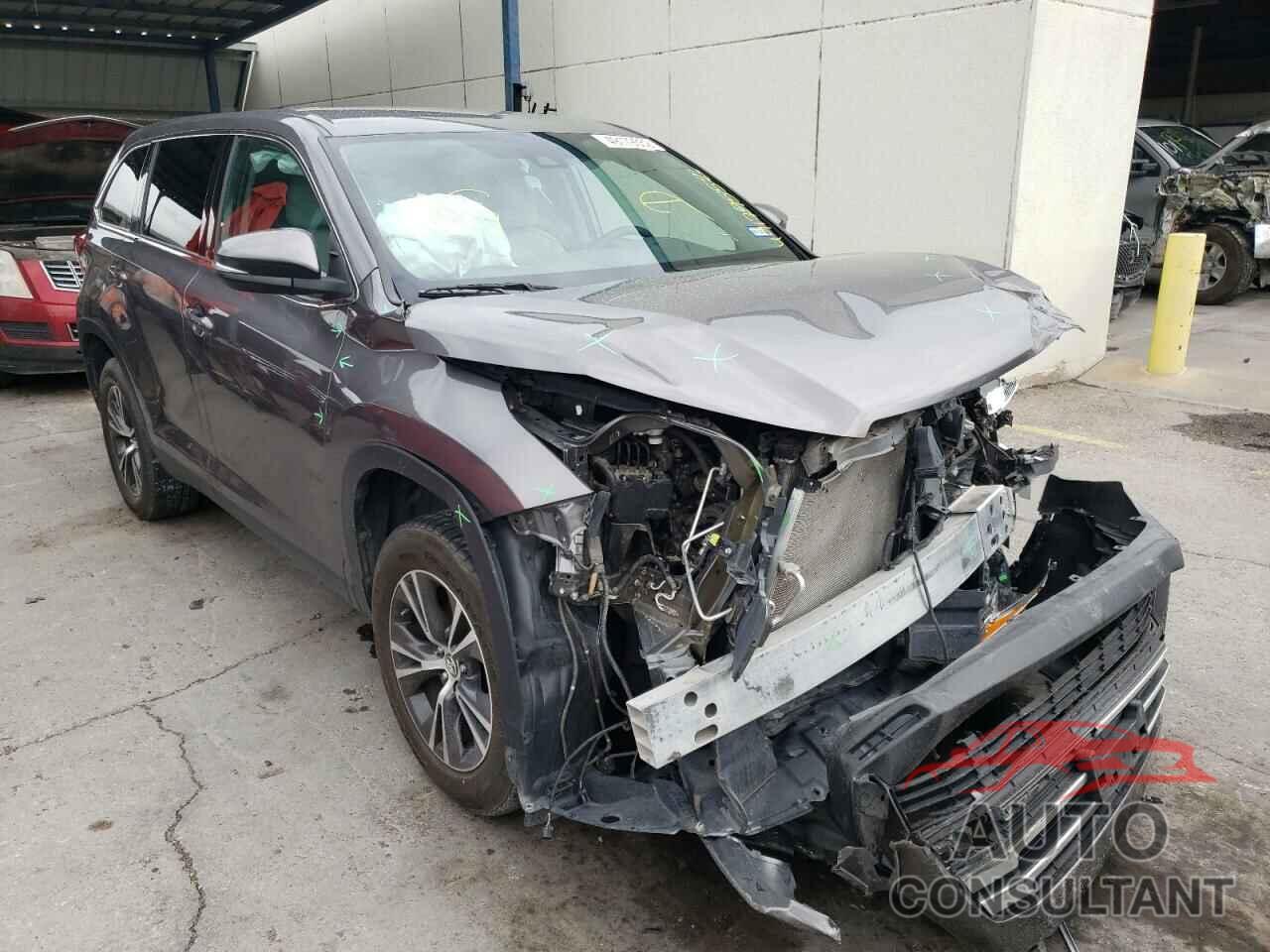 TOYOTA HIGHLANDER 2019 - 5TDZARFH8KS042163