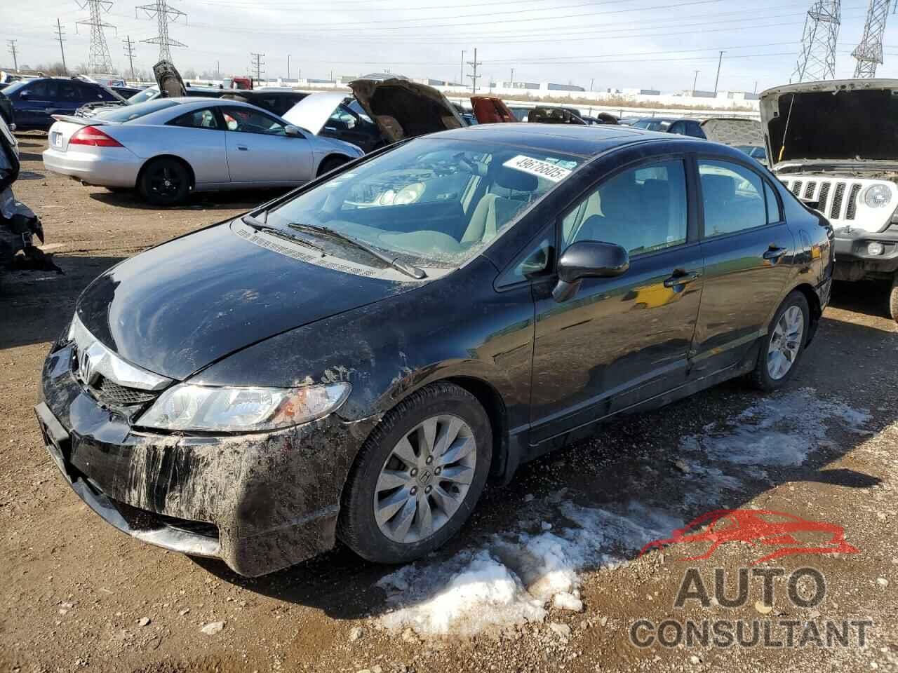 HONDA CIVIC 2009 - 19XFA168X9E050189