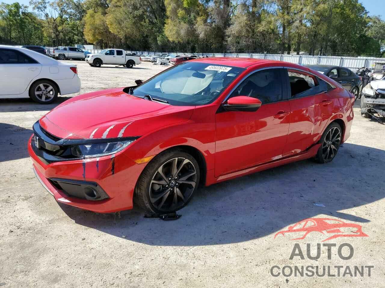 HONDA CIVIC 2021 - 2HGFC2F82MH502750