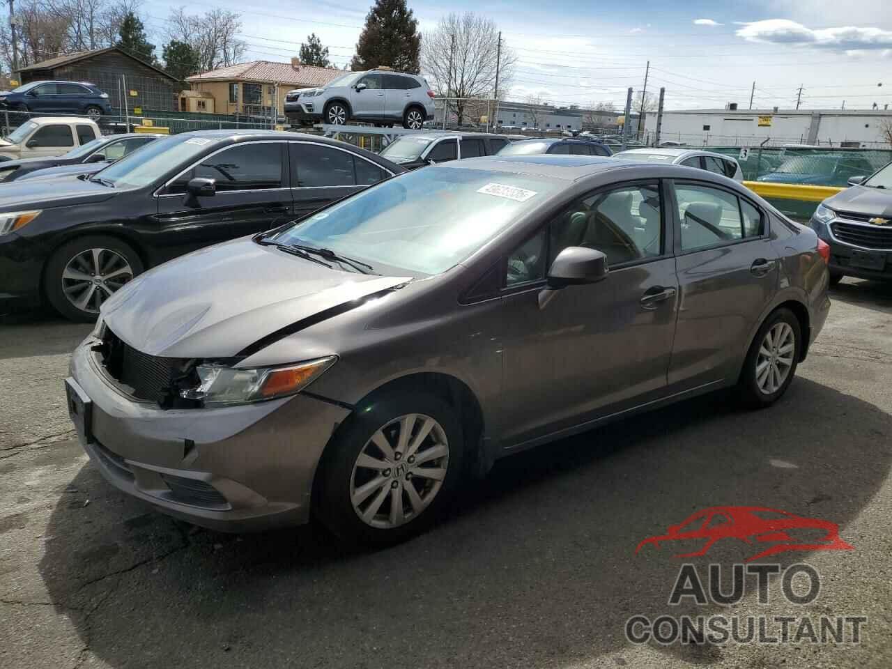 HONDA CIVIC 2012 - 2HGFB2F9XCH537482