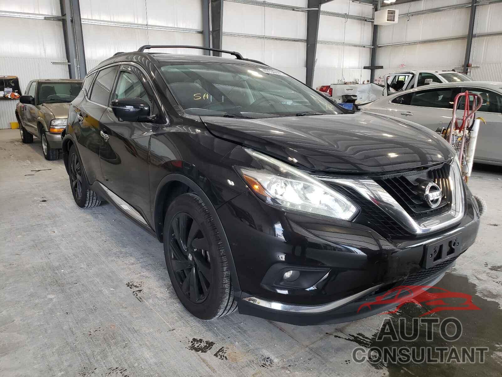 NISSAN MURANO 2017 - 5N1AZ2MH9HN139558