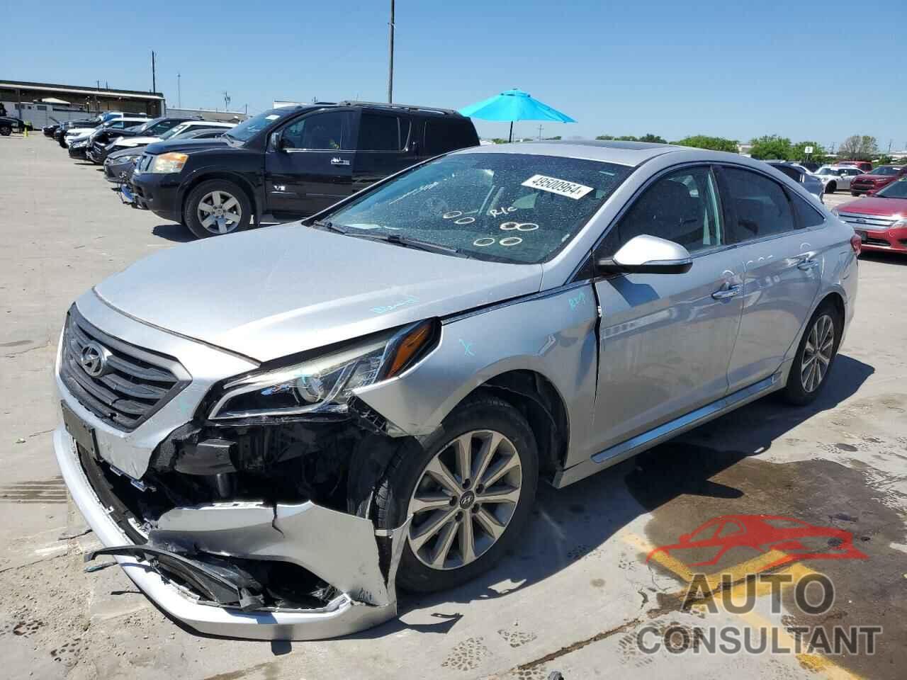 HYUNDAI SONATA 2017 - 5NPE34AFXHH472907