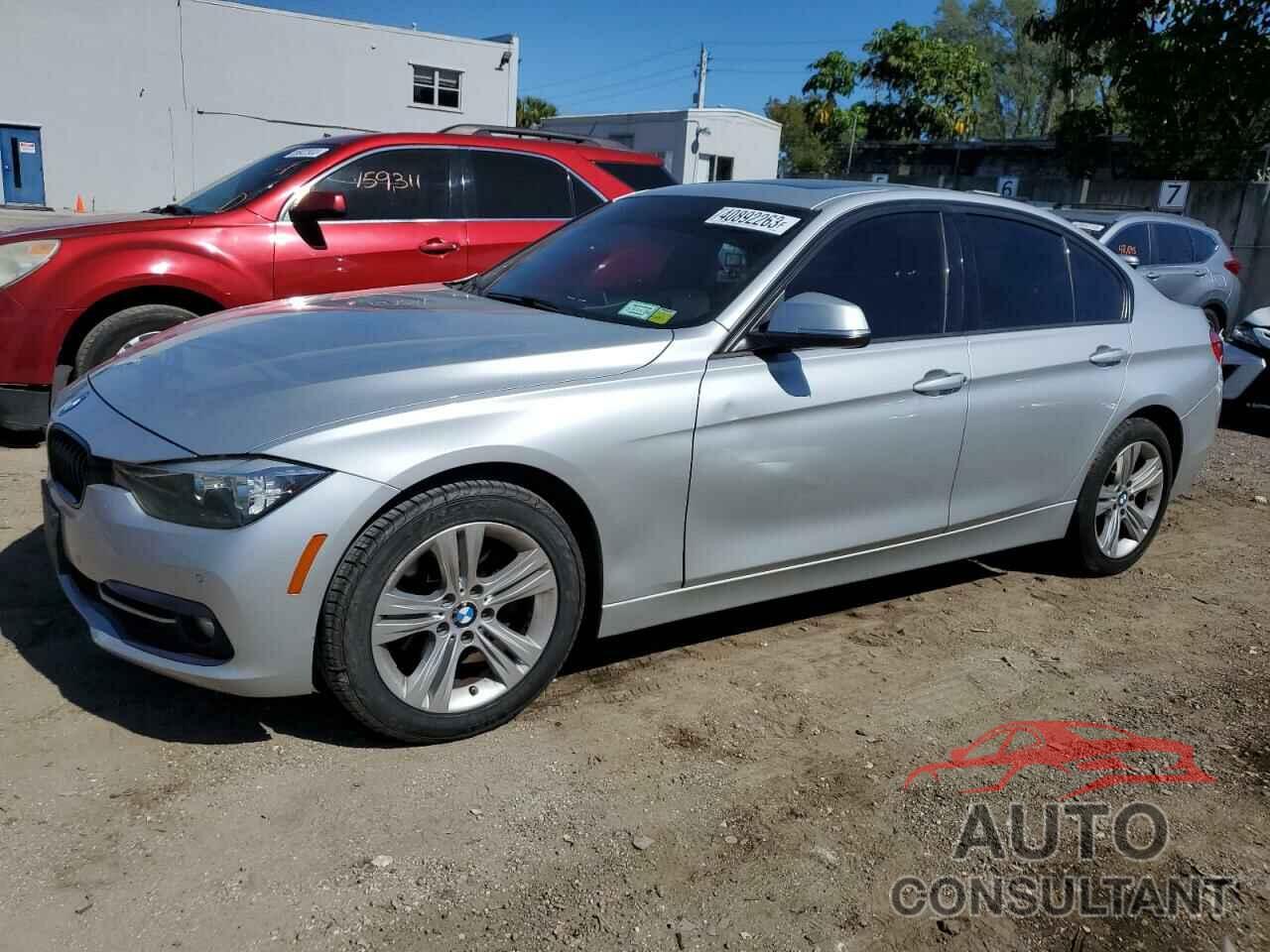 BMW 3 SERIES 2016 - WBA8E3G52GNU03866