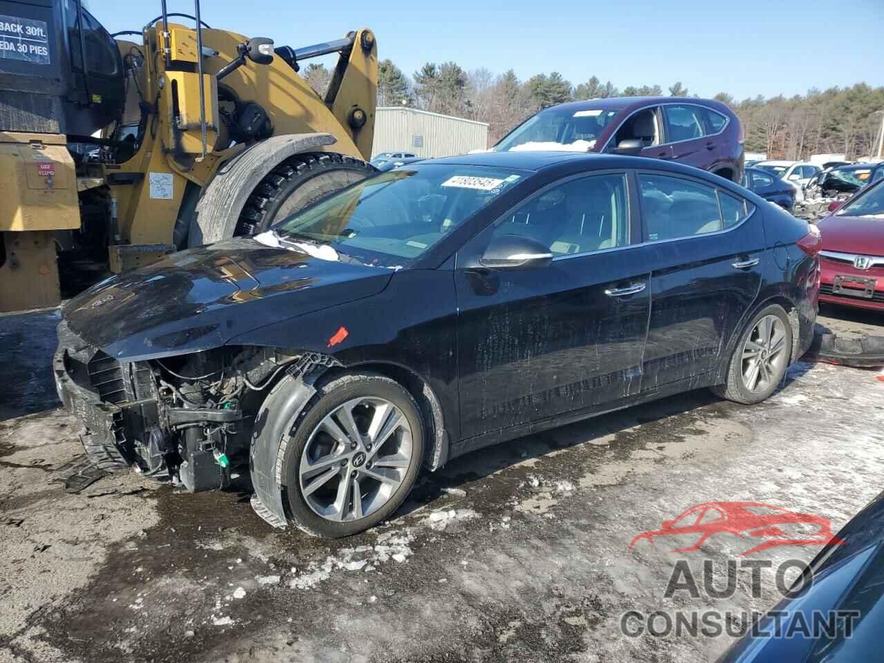 HYUNDAI ELANTRA 2017 - KMHD84LF5HU156536