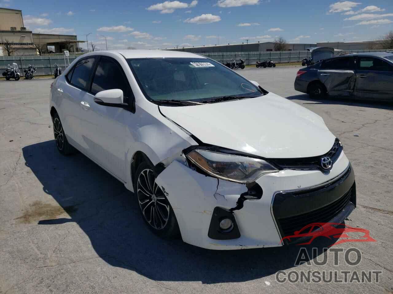 TOYOTA COROLLA 2016 - 2T1BURHE2GC493827