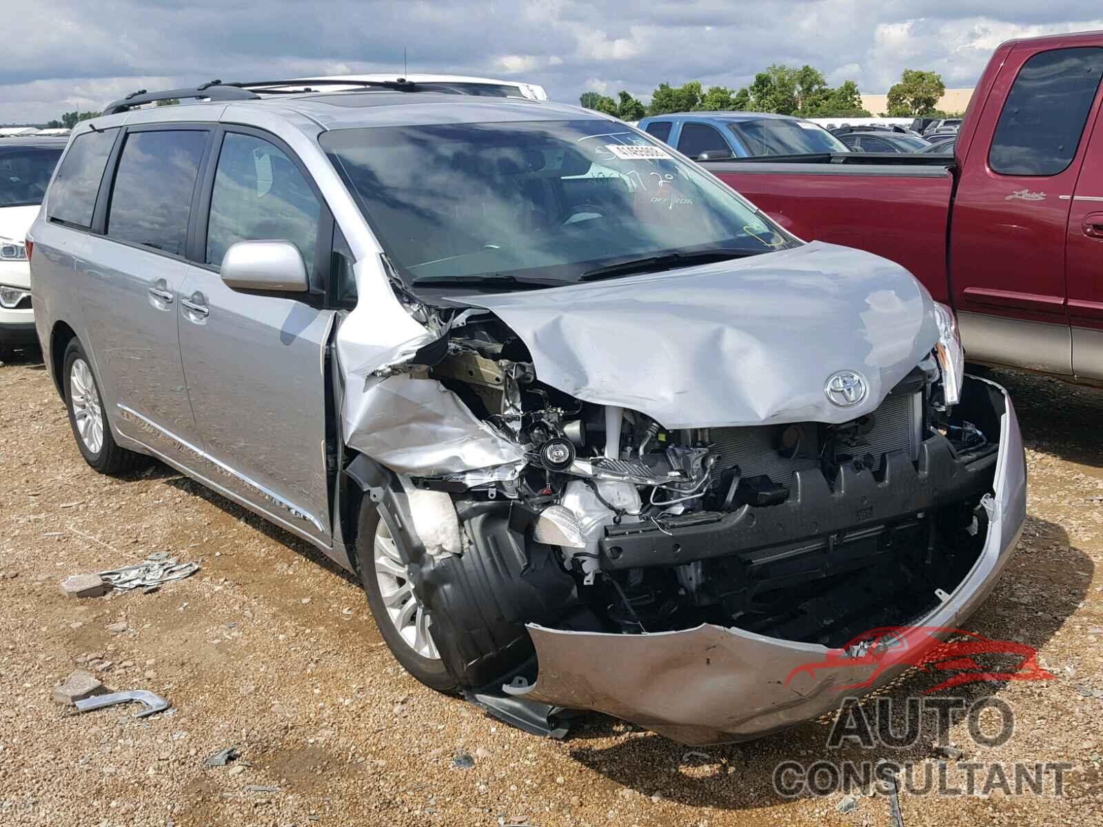 TOYOTA SIENNA 2016 - 5TDYK3DC7GS723094