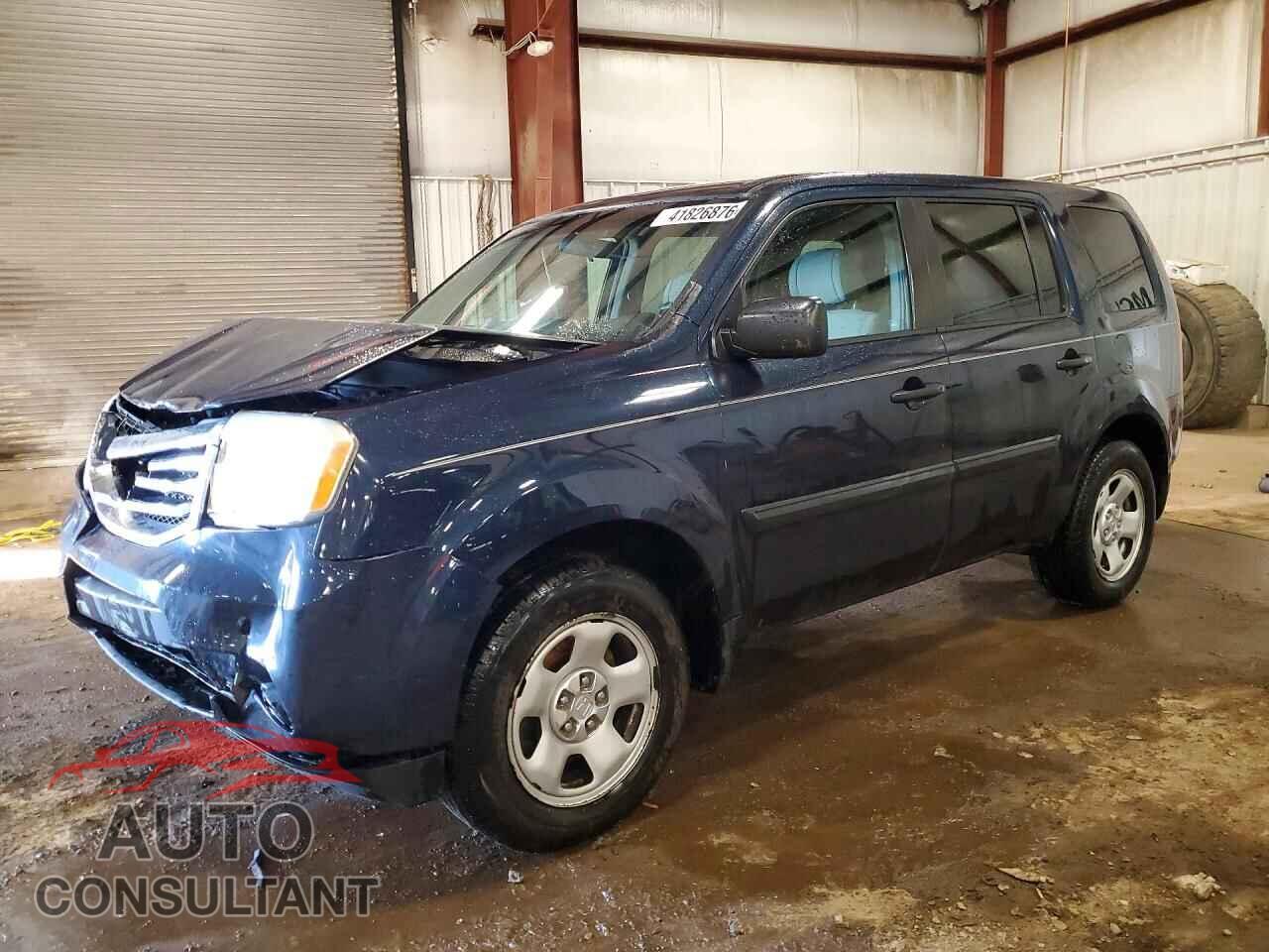 HONDA PILOT 2012 - 5FNYF4H29CB035298