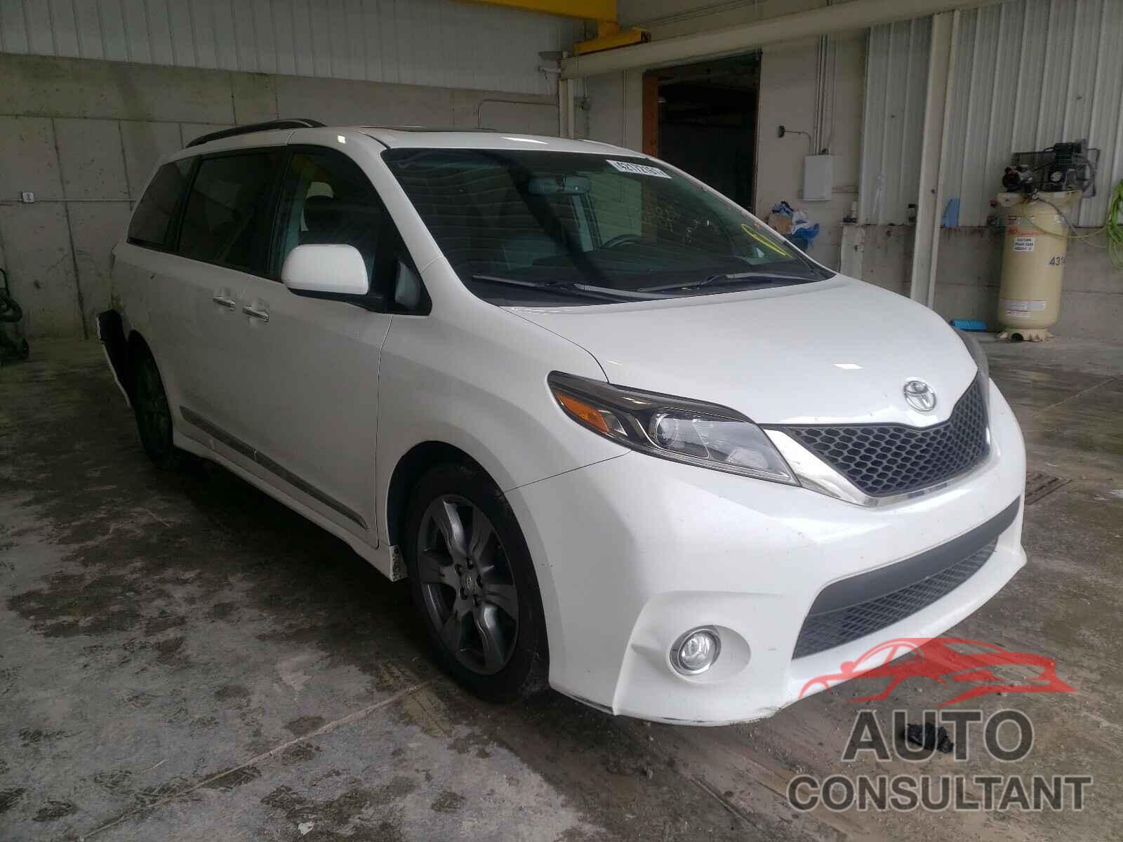 TOYOTA SIENNA 2017 - 5TDXZ3DC5HS786817