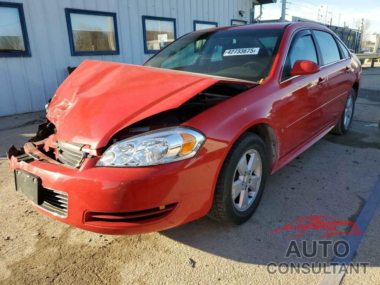 CHEVROLET IMPALA 2009 - 2G1WT57K291194269