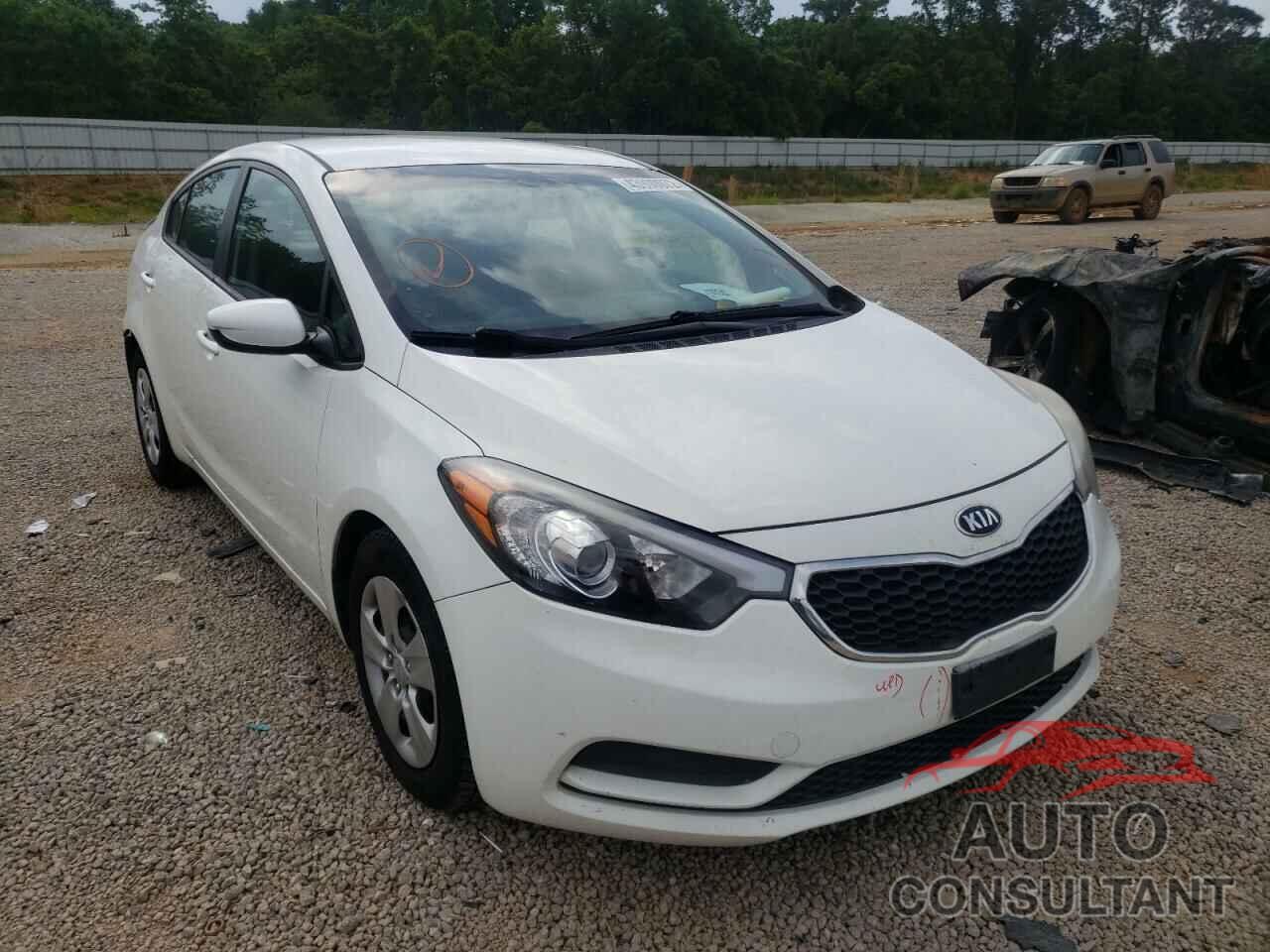 KIA FORTE 2016 - KNAFK4A62G5459619