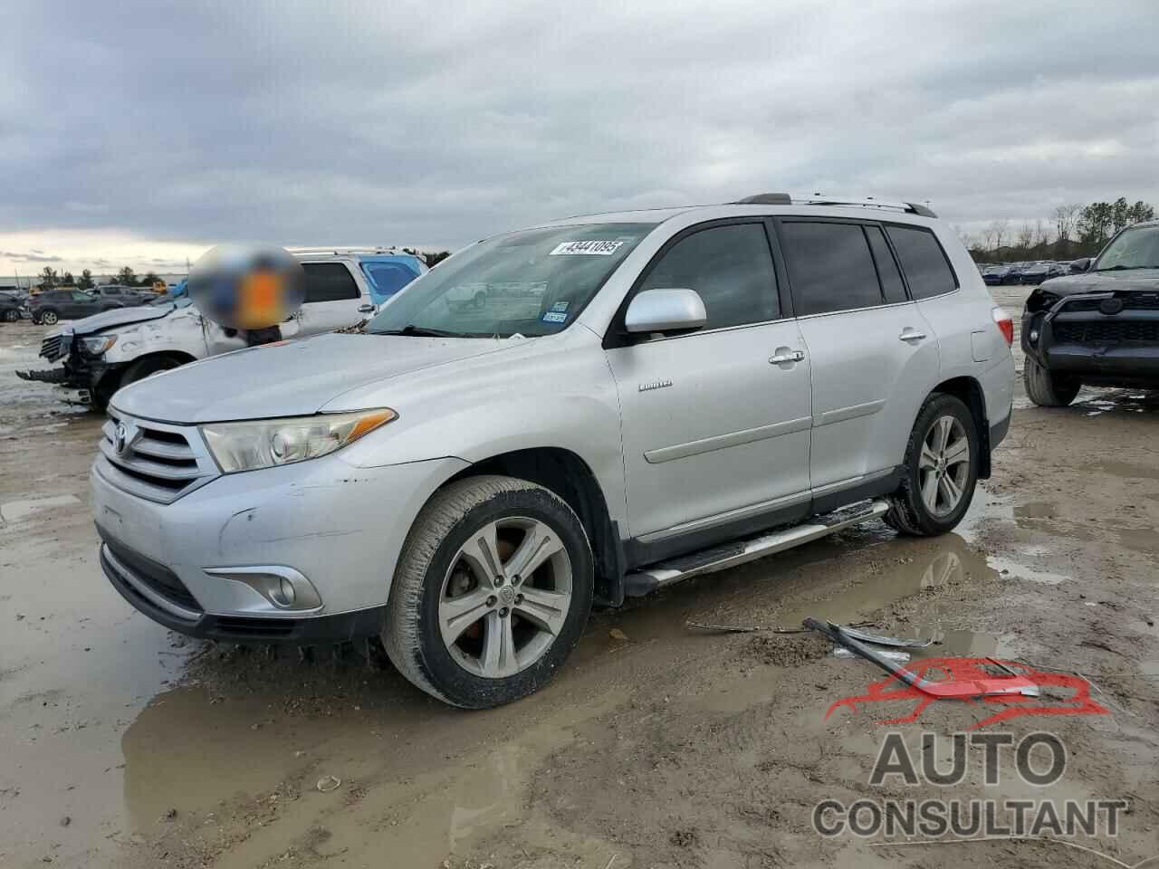 TOYOTA HIGHLANDER 2012 - 5TDYK3EH4CS061608