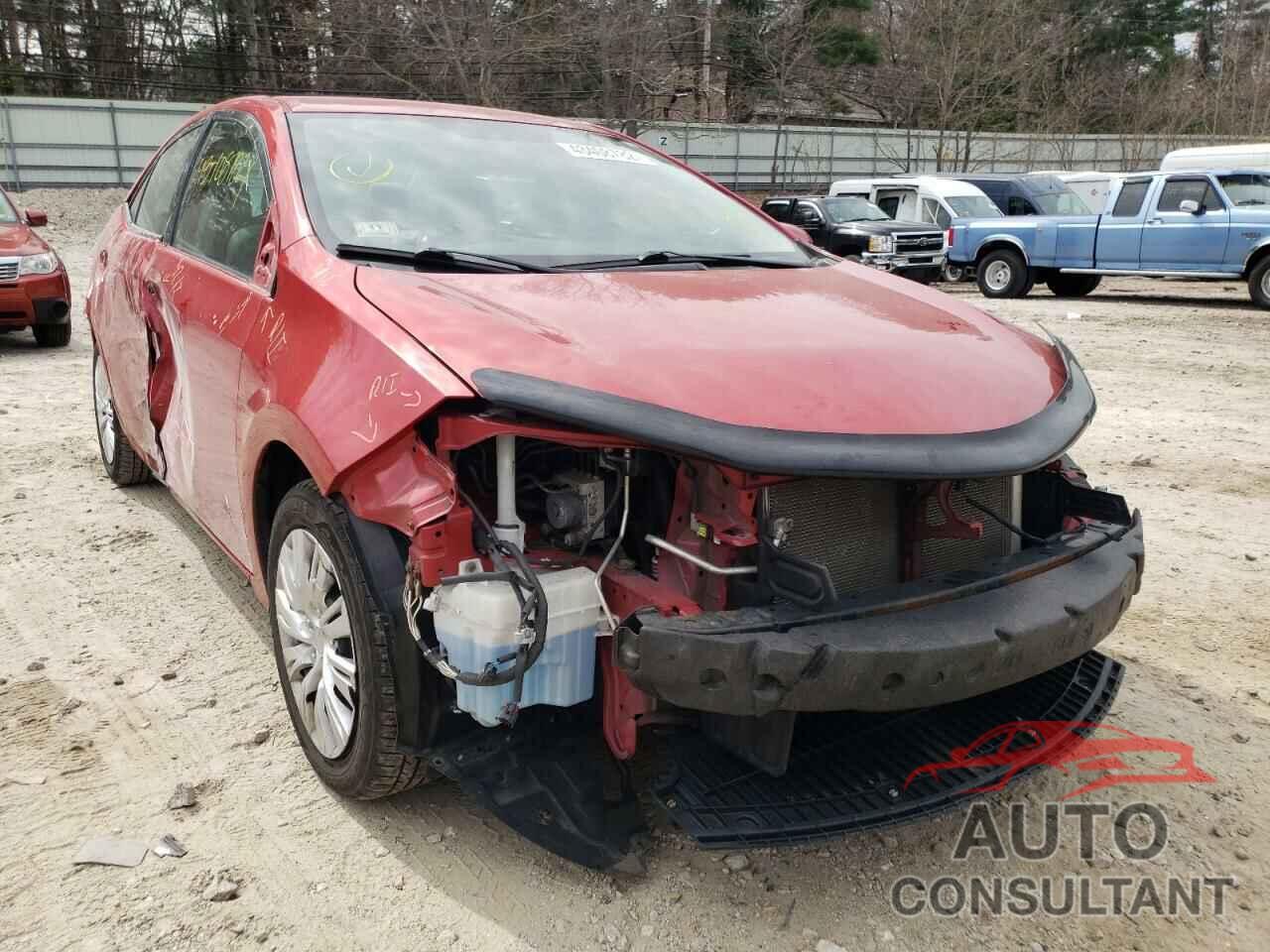 TOYOTA COROLLA 2016 - 2T1BURHE0GC743856