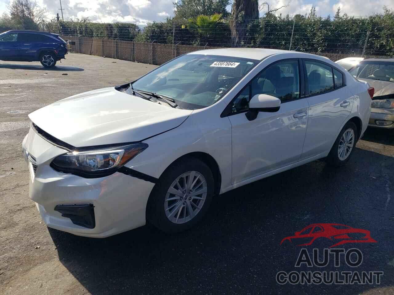 SUBARU IMPREZA 2017 - 4S3GKAB62H3621511