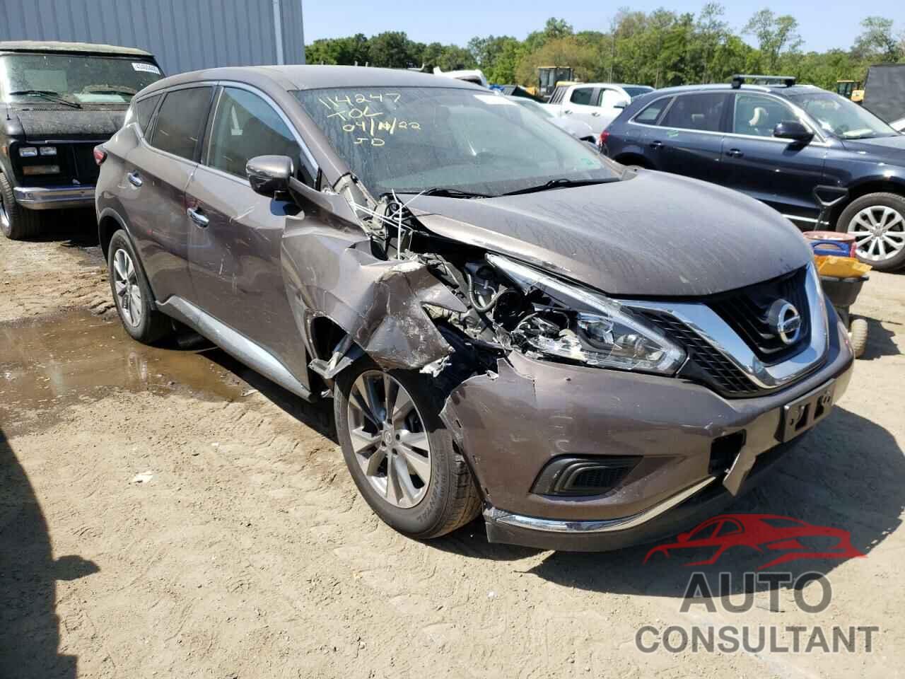 NISSAN MURANO 2018 - 5N1AZ2MH2JN146356