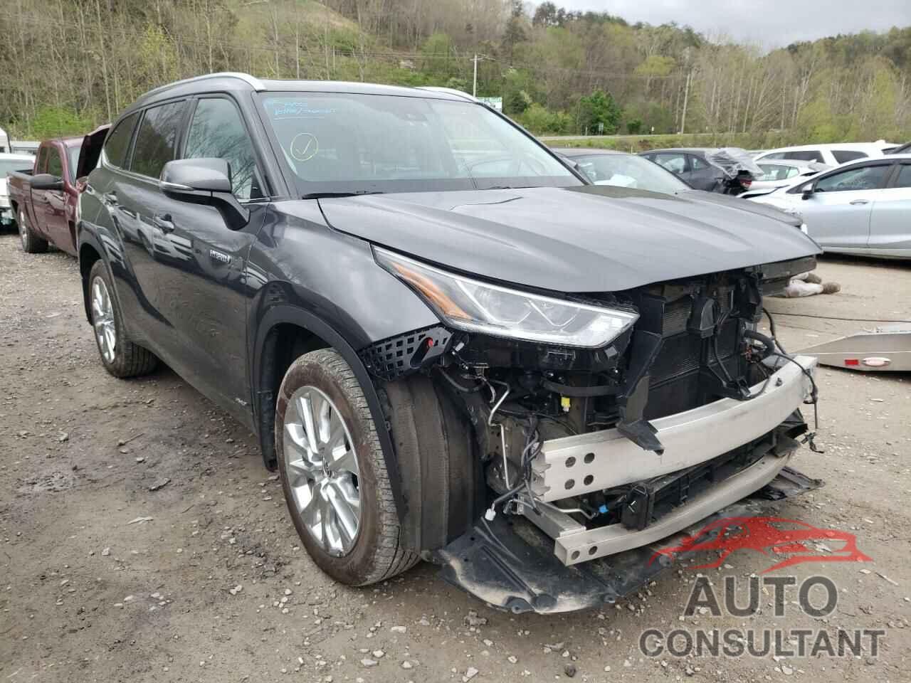 TOYOTA HIGHLANDER 2021 - 5TDXBRCH8MS017100