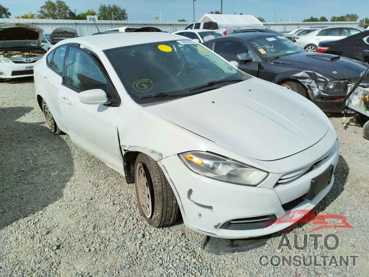 DODGE DART 2016 - 1C3CDFAAXGD645306