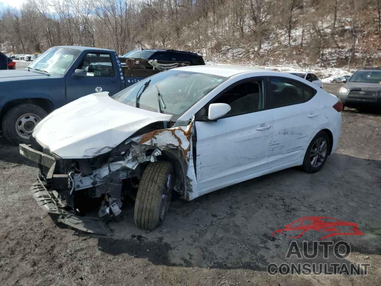 HYUNDAI ELANTRA 2018 - 5NPD84LF6JH289990