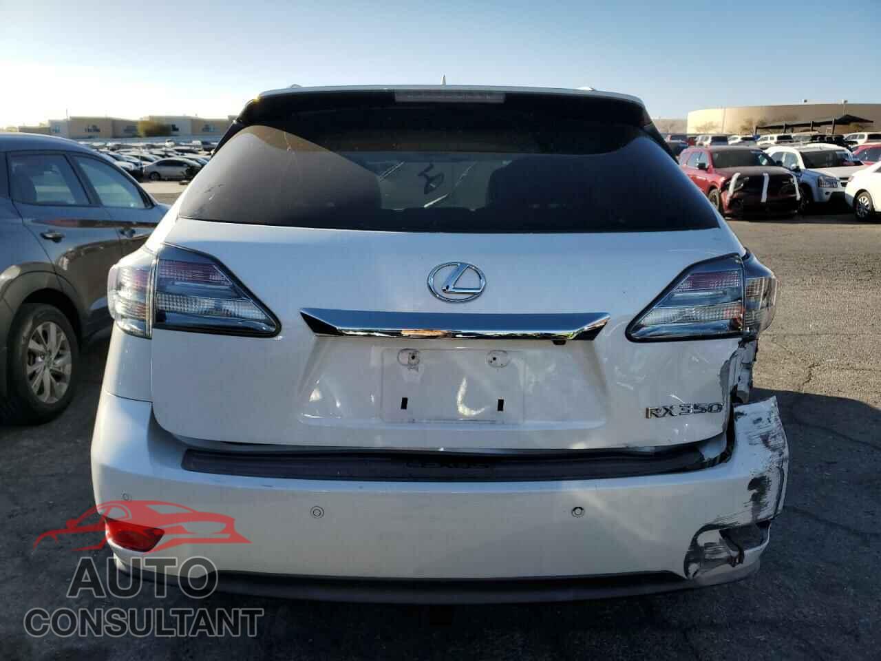 LEXUS RX350 2012 - 2T2BK1BA6CC143149