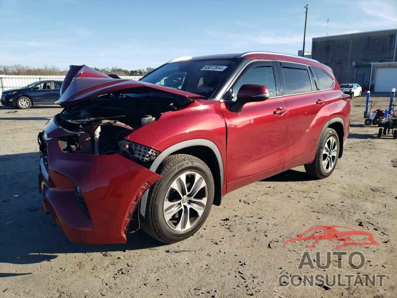 TOYOTA HIGHLANDER 2020 - 5TDHZRBH6LS007374